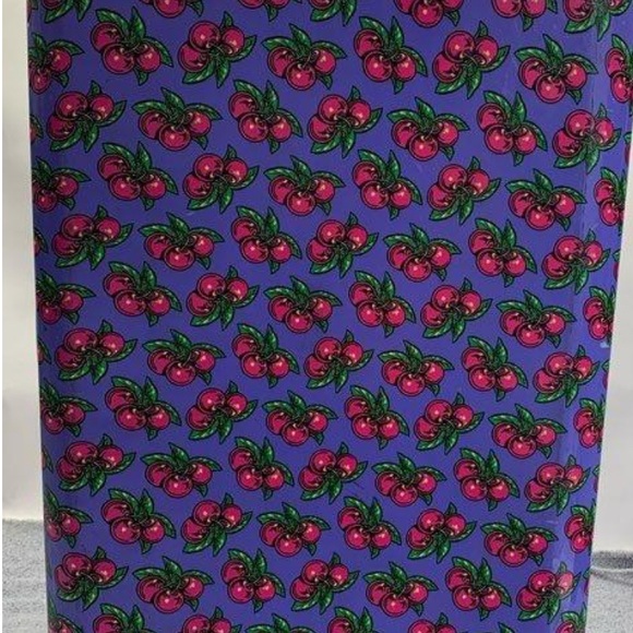 Colorful Betsey Johnson Comic and cherries suitcase. - Picture 2 of 5